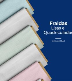 Catálogo Fraldas Lisas e Quadriculadas